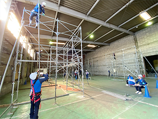 写真：社内検定の様子